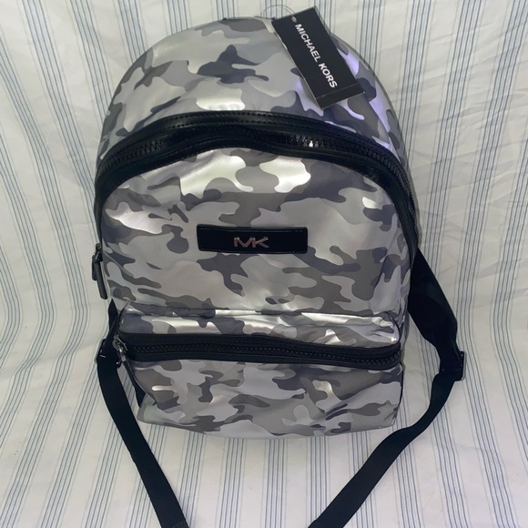 Michael Kors iridescent camo backpack. 200 OBO